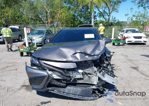 2024 Toyota Camry Se Night Shade from USA, damaged, VIN 4T1G11AK4RU859014